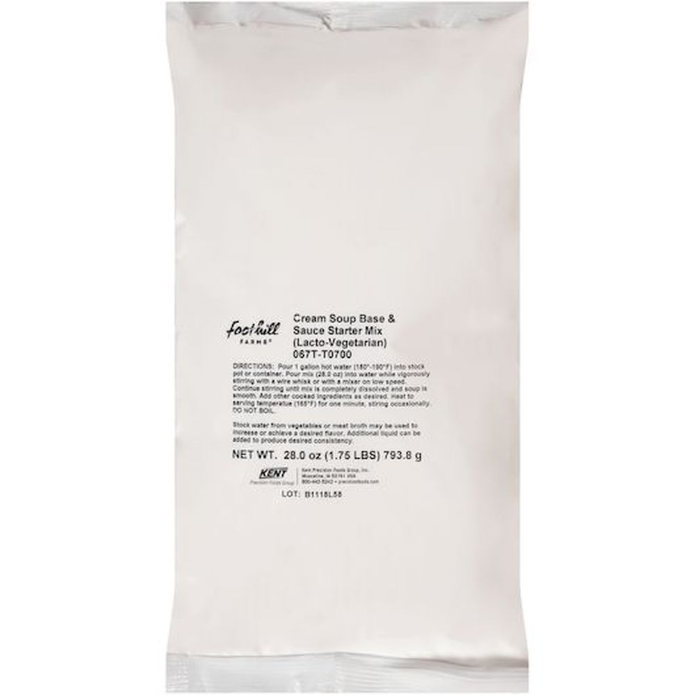 Foothill Farms Cream Soup Base And Sauce Starter Mix, 793.79 G -- 6 Per Case