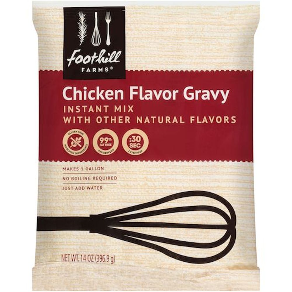 Foothill Farms Préparation Pour Sauce Instantanée Au Poulet, 396,89 G – 8 Sachets Par Boîte