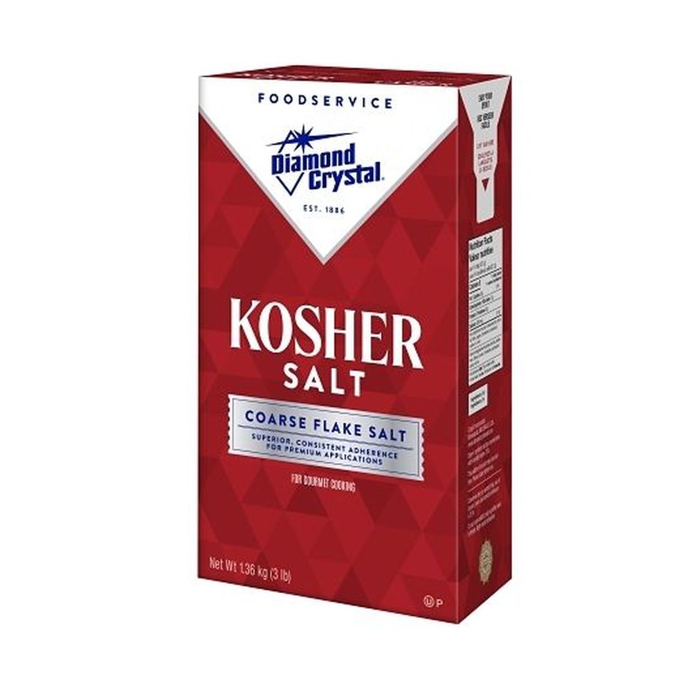 Diamond Crystal Kosher Salt, 3 Lb Box -- 9 Per Case