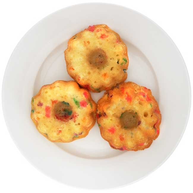 New Day Mini Confetti Bundt Cake, 3 Oz -- 24 Per Case