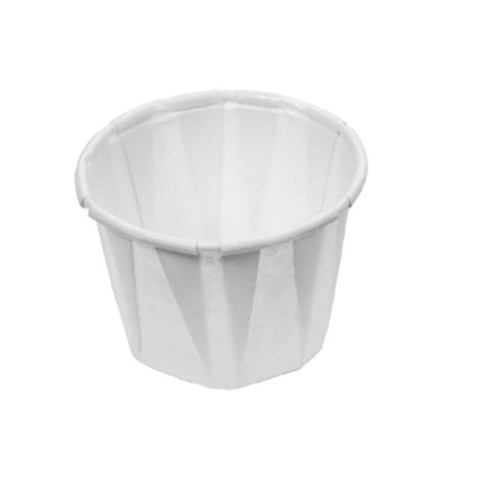 Harvest White Paper .75 Oz Portion Cup, 250 Count -- 20 Per Case