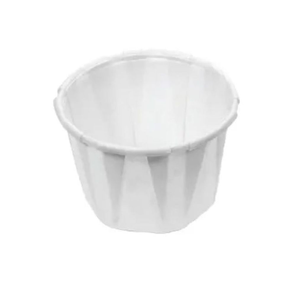 Genpak White Paper 1 Oz Portion Cup, 250 Count -- 20 Per Case