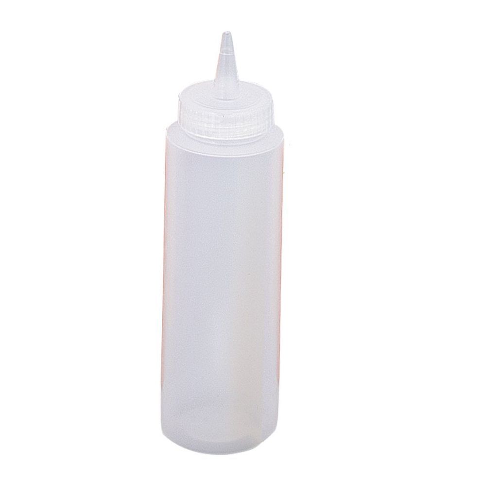 Browne Clear Polyethylene Squeeze Bottle, 24 Oz Capacity -- 12 Per Case
