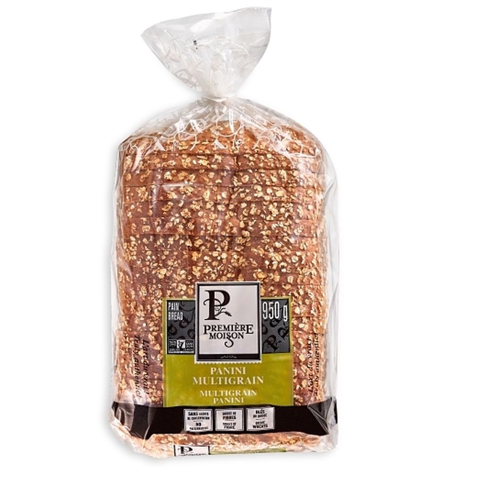 Premiere Moisson Paninis Style Campagnard, 950 G – 10 Par Boîte