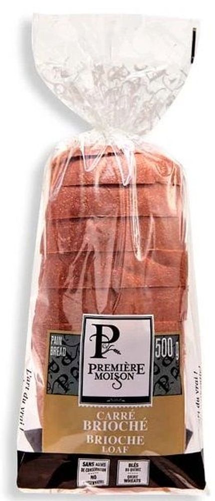 Premiere Moisson Brioche Carrée, 500 G – 9 Par Boîte