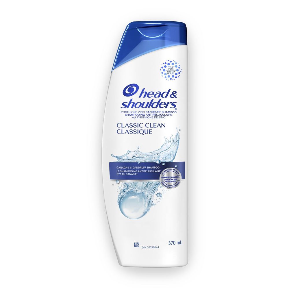 Head And Shoulders Classic Clean Anti-dandruff Shampoo, 370 Ml -- 6 Per Case