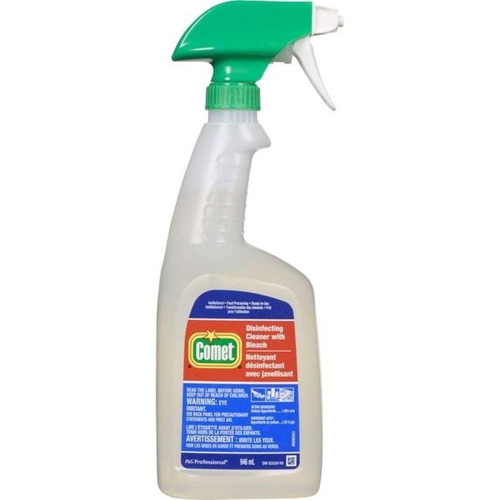 Comet Pro Disinfectant Cleaner With Bleach, 945 Ml -- 8 Per Case