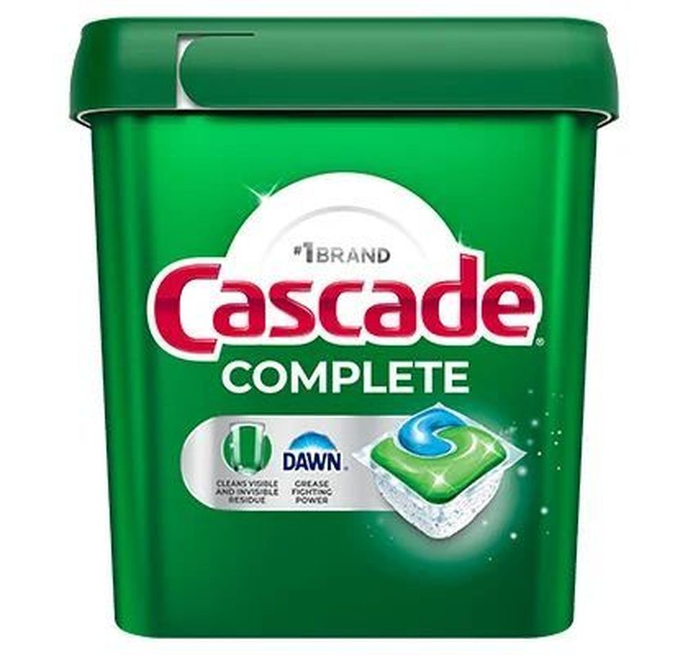 Cascade Complete Fresh Scent Actionpacs Dishwasher Detergent, 1.7 Kg -- 2 Per Case