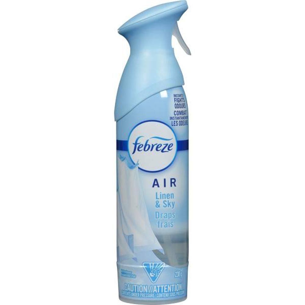 Febreze Linen And Sky Air Freshener, 230 G Aerosol Spray -- 6 Per Case