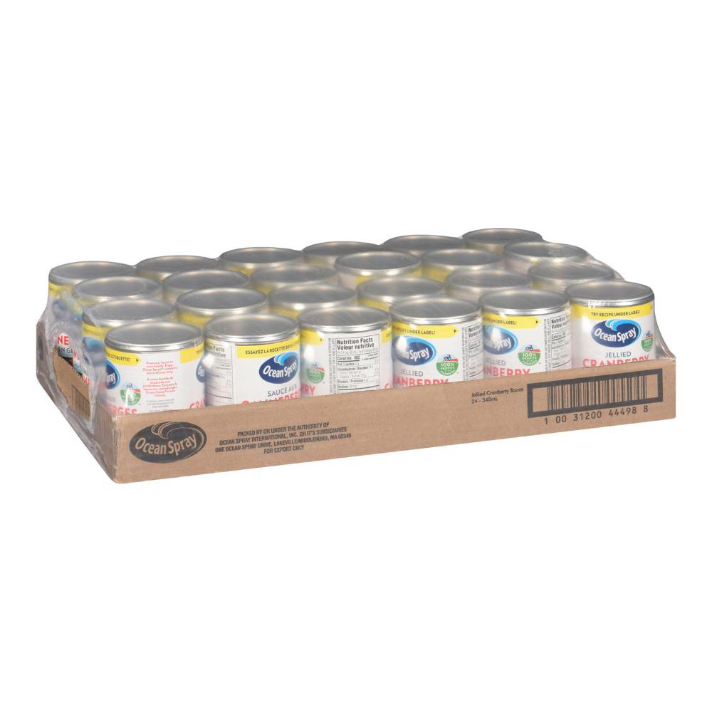 Ocean Spray Jellied Cranberry Sauce, 348 Ml -- 24 Per Case
