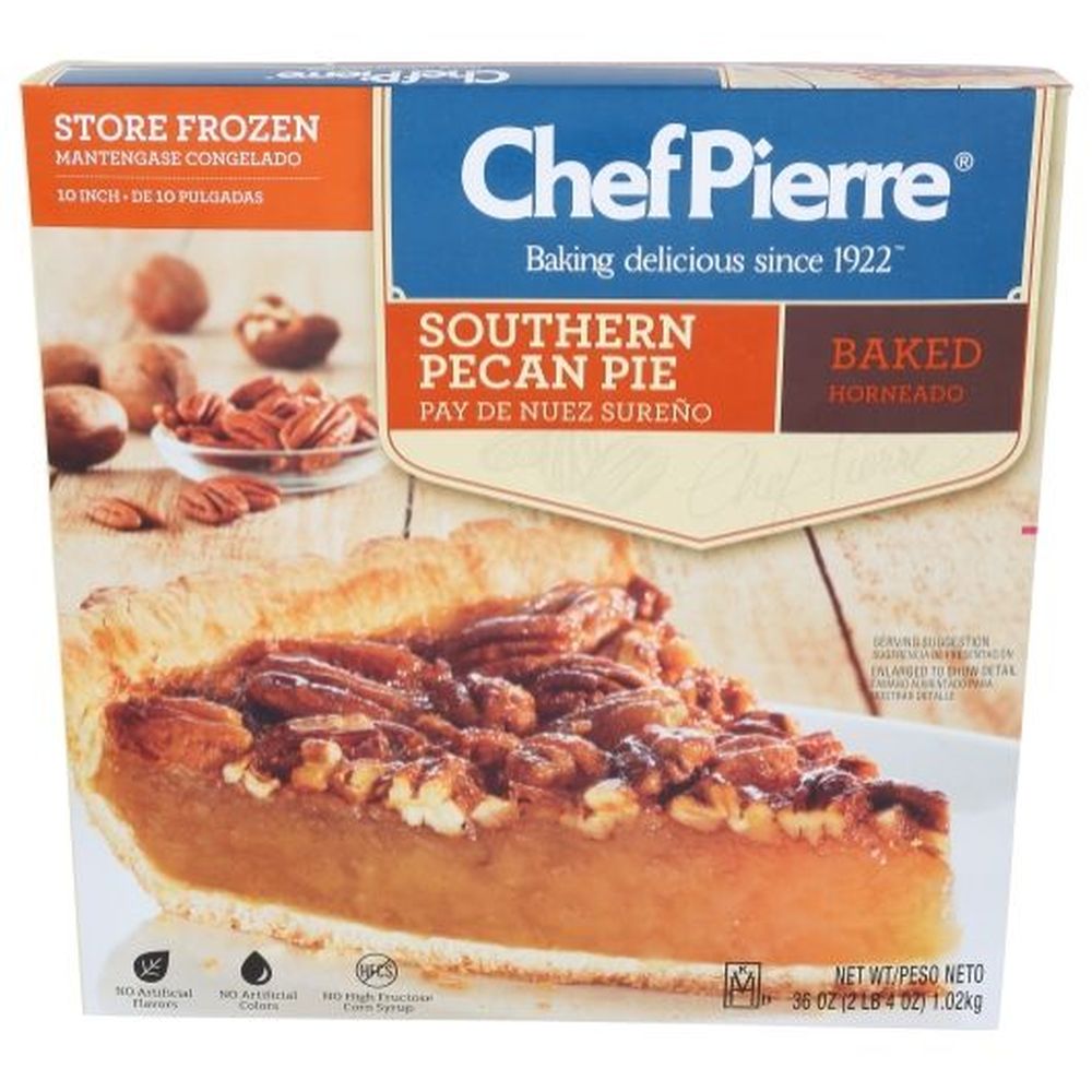 Chef Pierre 10 Inch Pre-baked Pecan Pie, 1020.58 G -- 6 Per Case