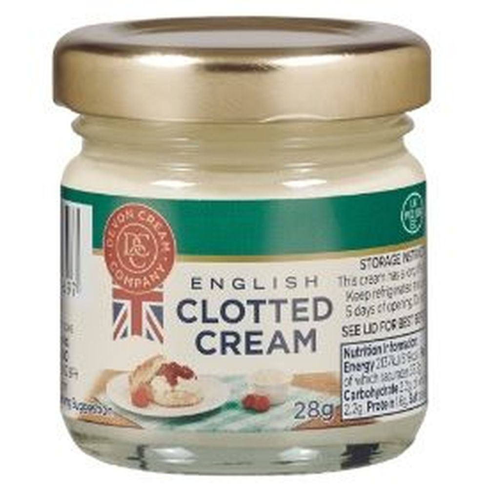 Devon Cream English Clotted Cream, 28 G -- 24 Per Case