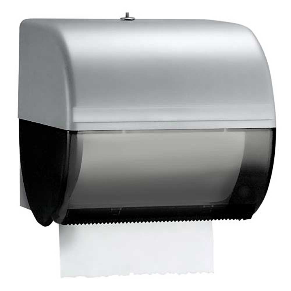 Kimberly-clark Professional Smoke Omni Roll Hard Roll Towel Dispenser For 1.5 In Core Towel, 10.5 X 10 X 10 In