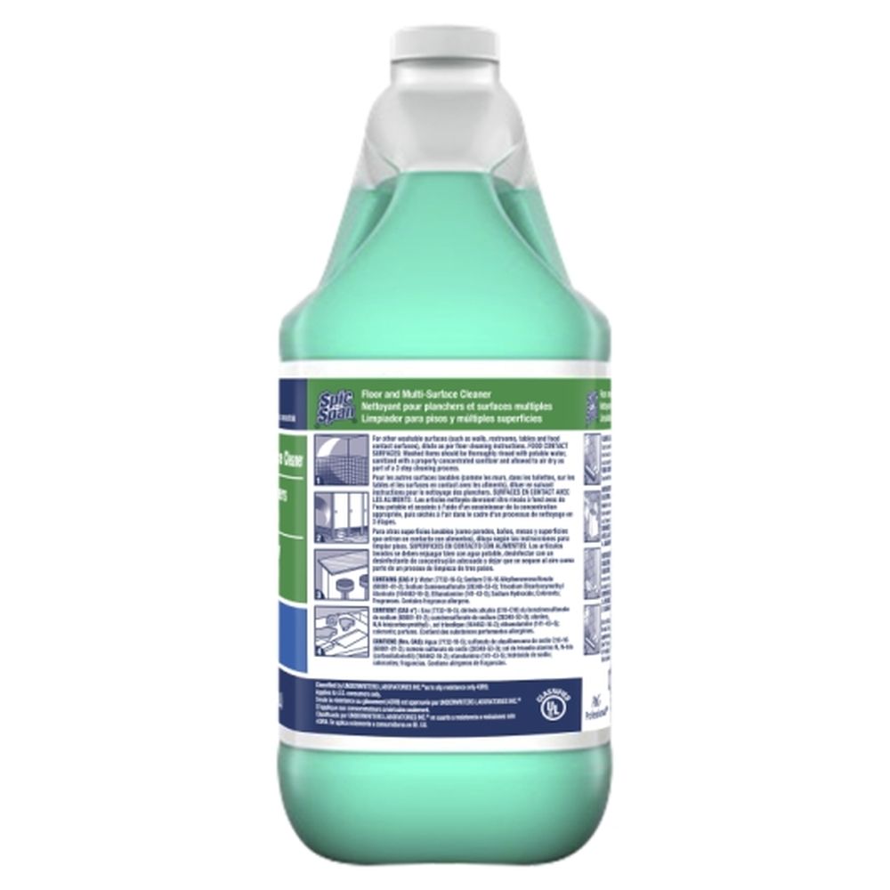 Spic And Span Floor And Multi-surface Cleaner Liquid Concentrate, 3.79 L -- 3 Per Case