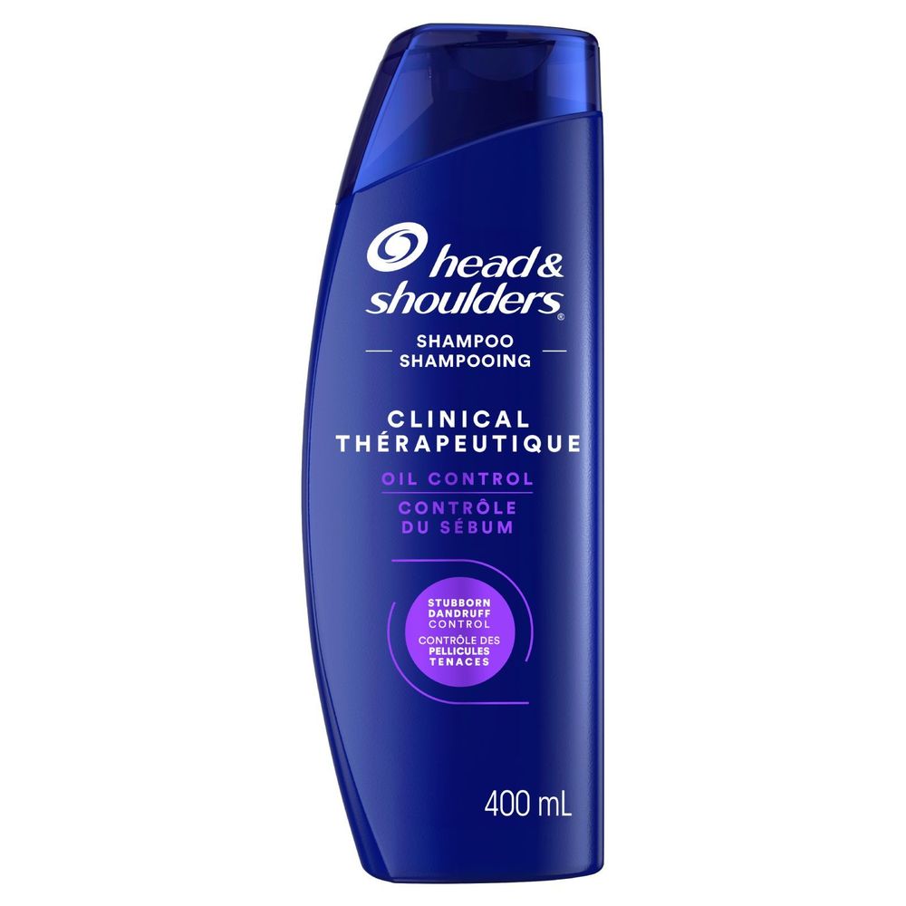 Head And Shoulders Clinical Strength Oil Control Anti-dandruff Shampoo, 400 Ml -- 6 Per Case