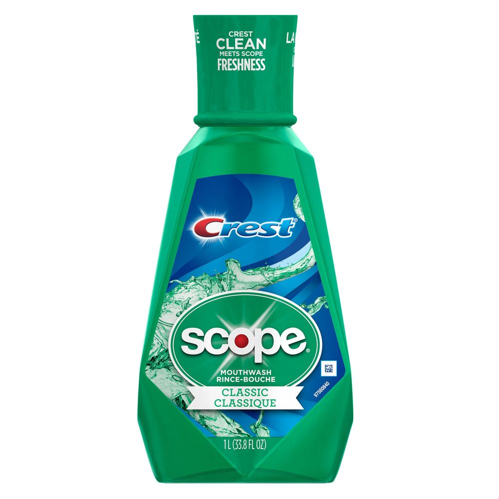 Scope Classic Original Mint Mouthwash, 1 L -- 6 Per Case