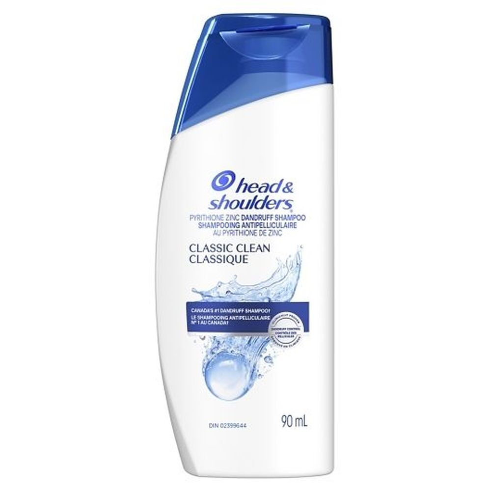 Head And Shoulders Classic Clean Anti-dandruff Shampoo, 90 Ml -- 24 Per Case