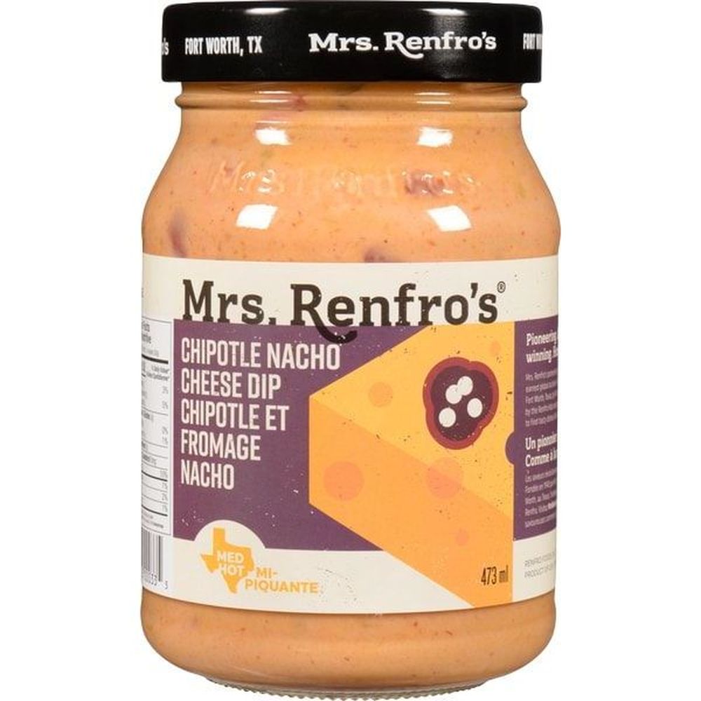 Mrs. Renfro's Chipotle Nacho Cheese Dip, 473 Ml -- 6 Per Case