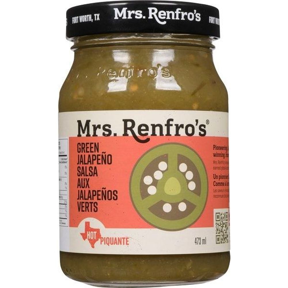 Mrs. Renfro's Salsa Verte, 473 Ml -- 6 Par Boîte