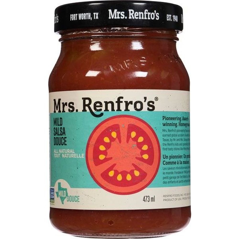 Mrs. Renfro's Salsa Douce, 473 Ml -- 6 Par Boîte