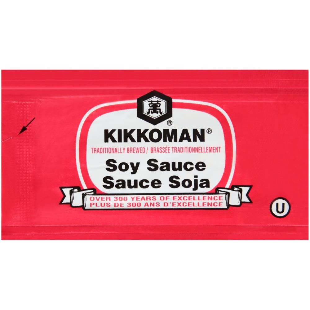 Kikkoman Sauce Soja, Sachet De 6 Ml – 500 Par Caisse