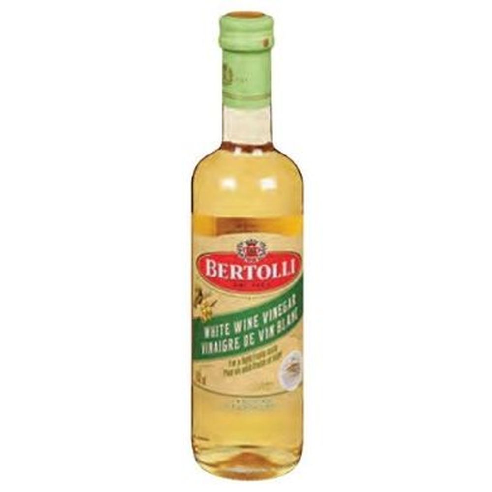 Bertolli White Wine Vinegar, 500 Ml -- 12 Per Case