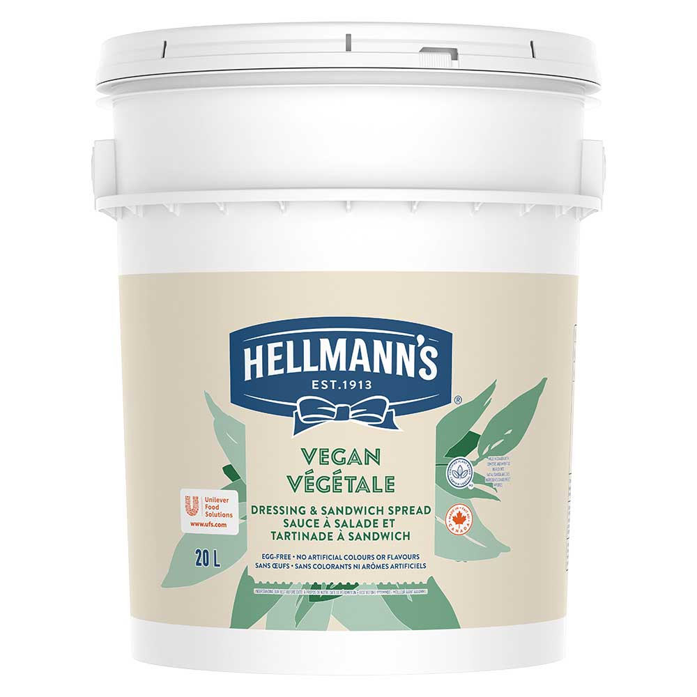 Hellmann's Vegan Mayo Pail, 20 L -- 1 Per Case