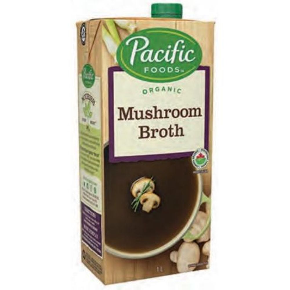 Pacific Foods Organic Mushroom Broth, 1 L -- 12 Per Case