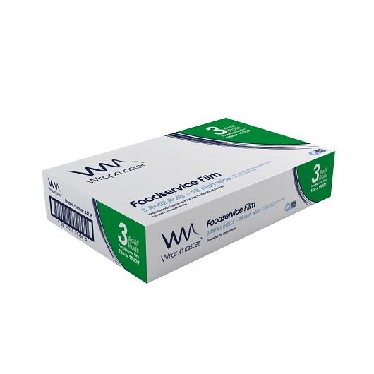 Wrapmaster Cling Film Refill 45 Cm X 500 M -- 3 Per Case