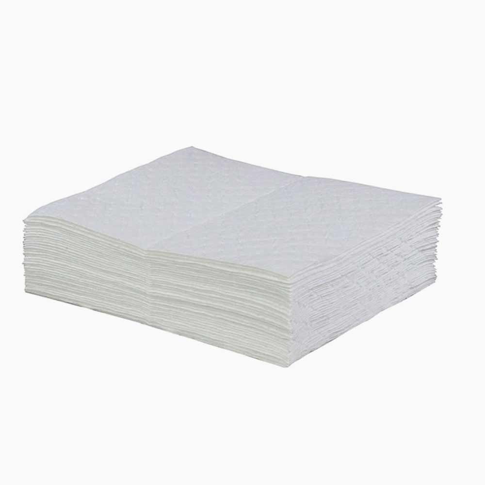Wipeco Industries Heavy Weight White Oil Only Pad, 16 X 18 In -- 100 Per Case