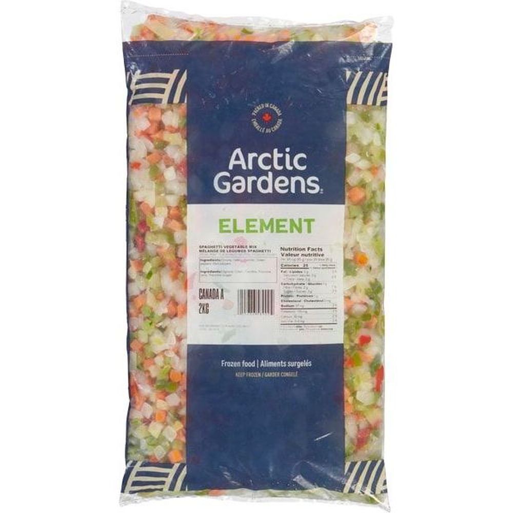 Arctic Gardens 5 Vegetable Spaghetti Mix, 2 Kg -- 6 Per Case