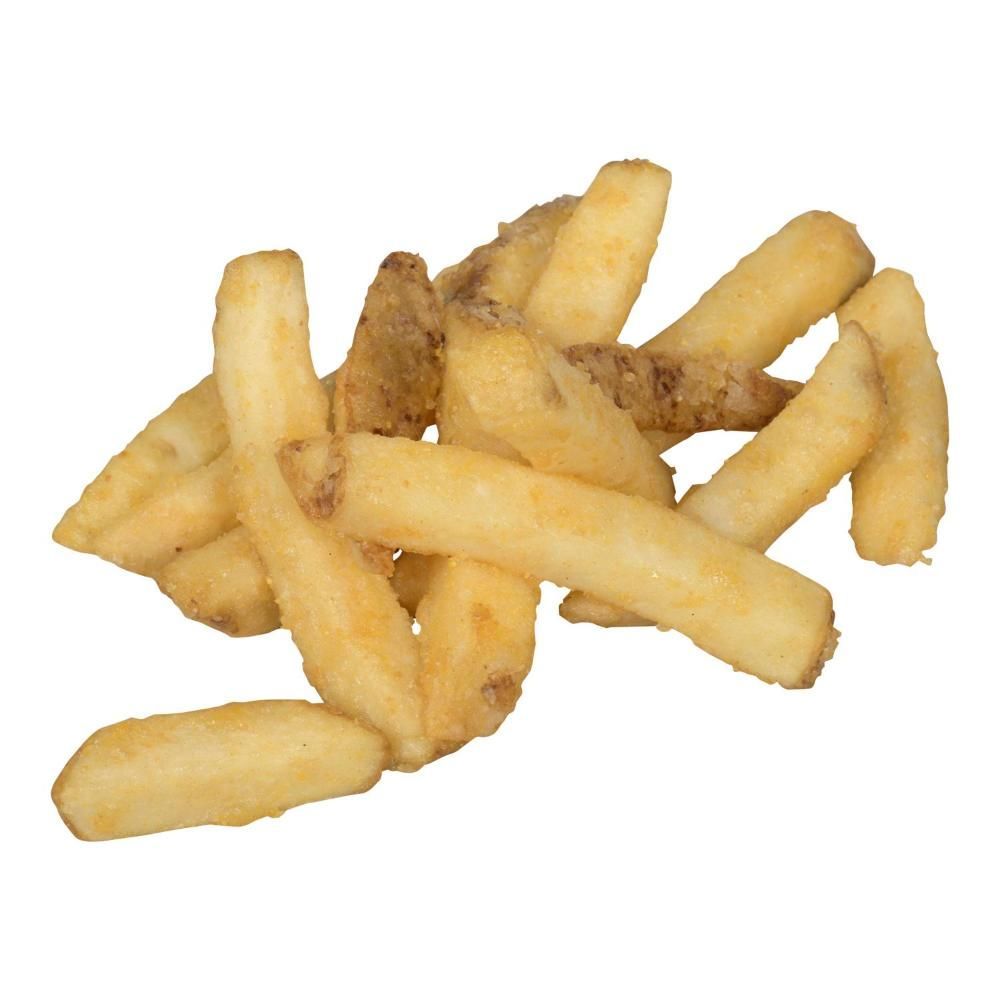 Flavourcrisp Clear Coat 7/16 Straight Cut Skin-on Fried Potatoes, 4.5 Lb -- 6 Per Case
