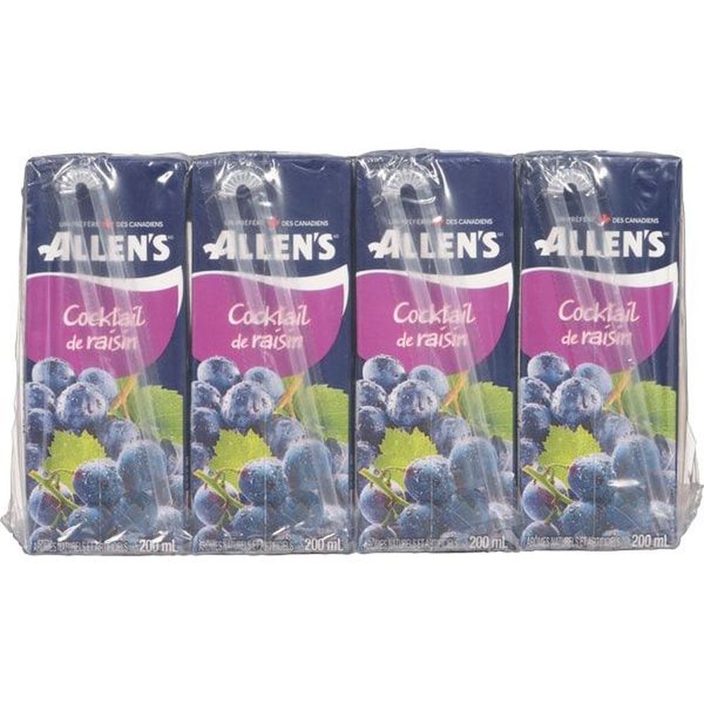 Allen's Grape Cocktail, 200 Ml -- 32 Per Case