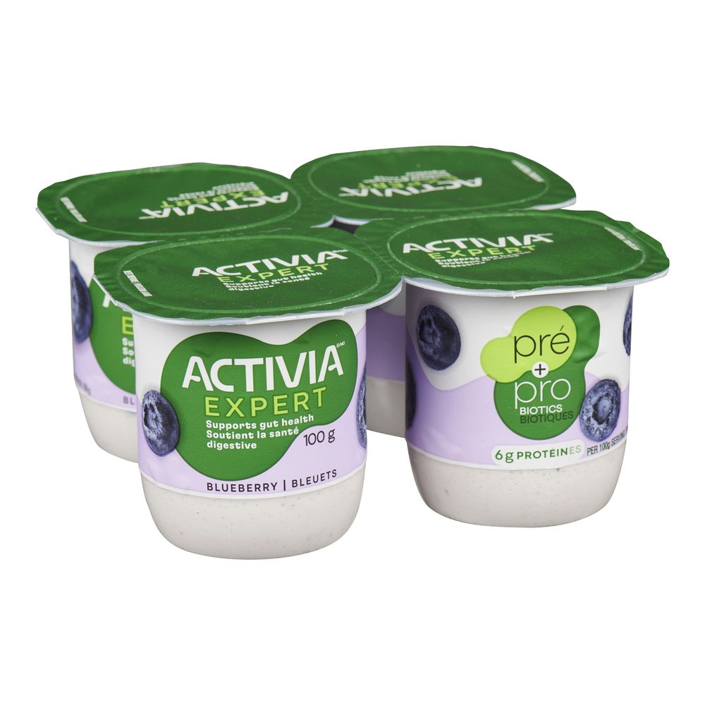 Activia Expert Blueberry Pre Probiotics Yogurt, 400 G