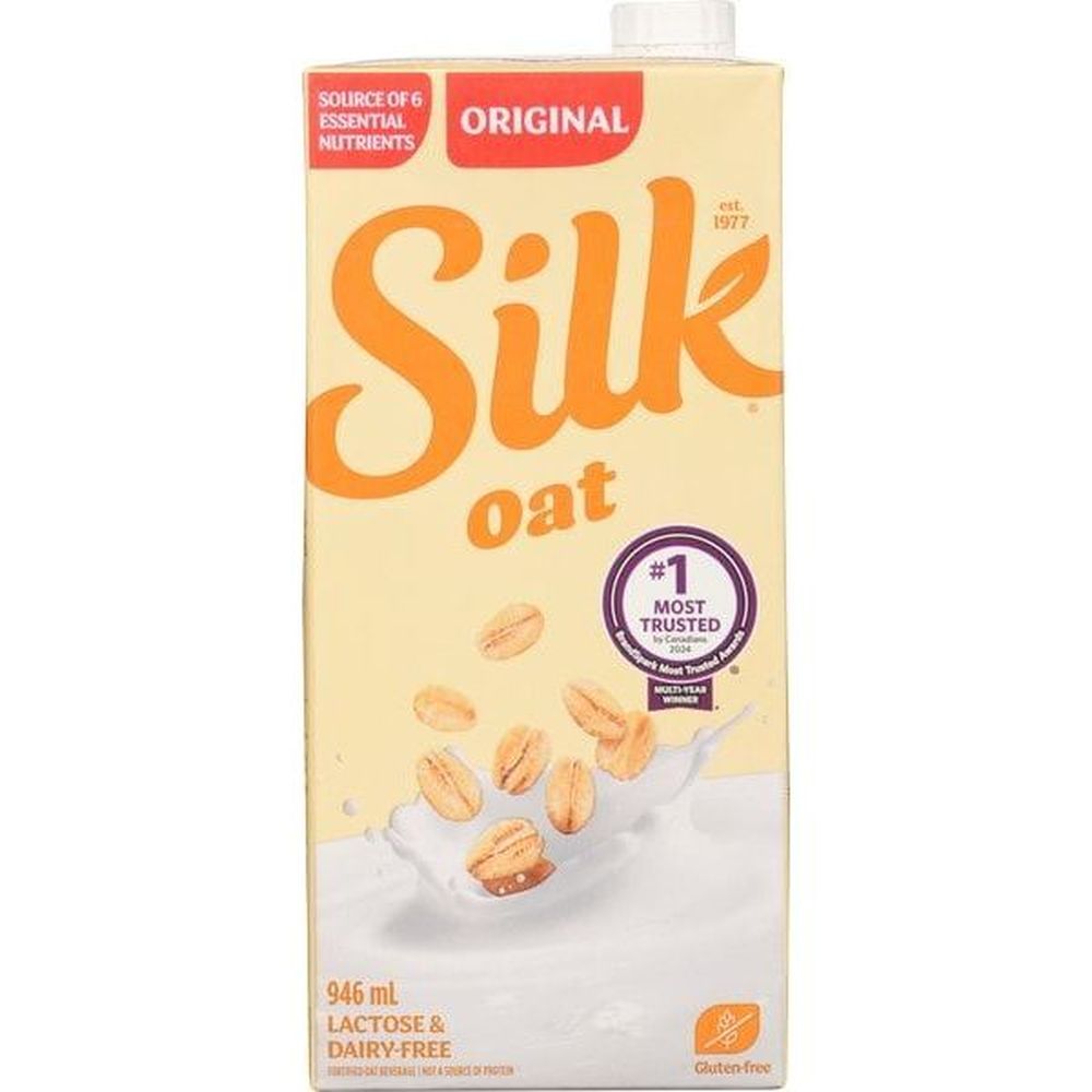 Silk Original Oat Beverage, 946 Ml -- 12 Per Case