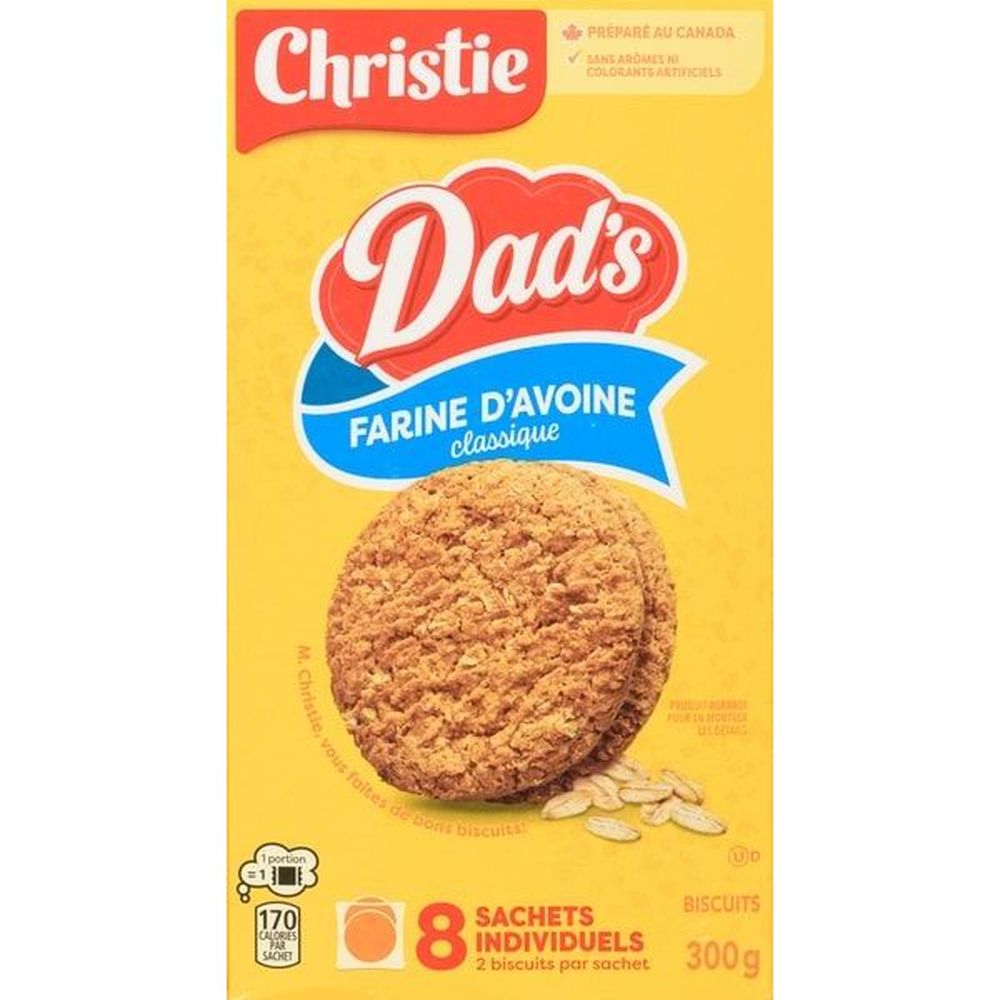 Dad's Biscuits À L'avoine Originaux, 300 G -- 16 Par Boîte