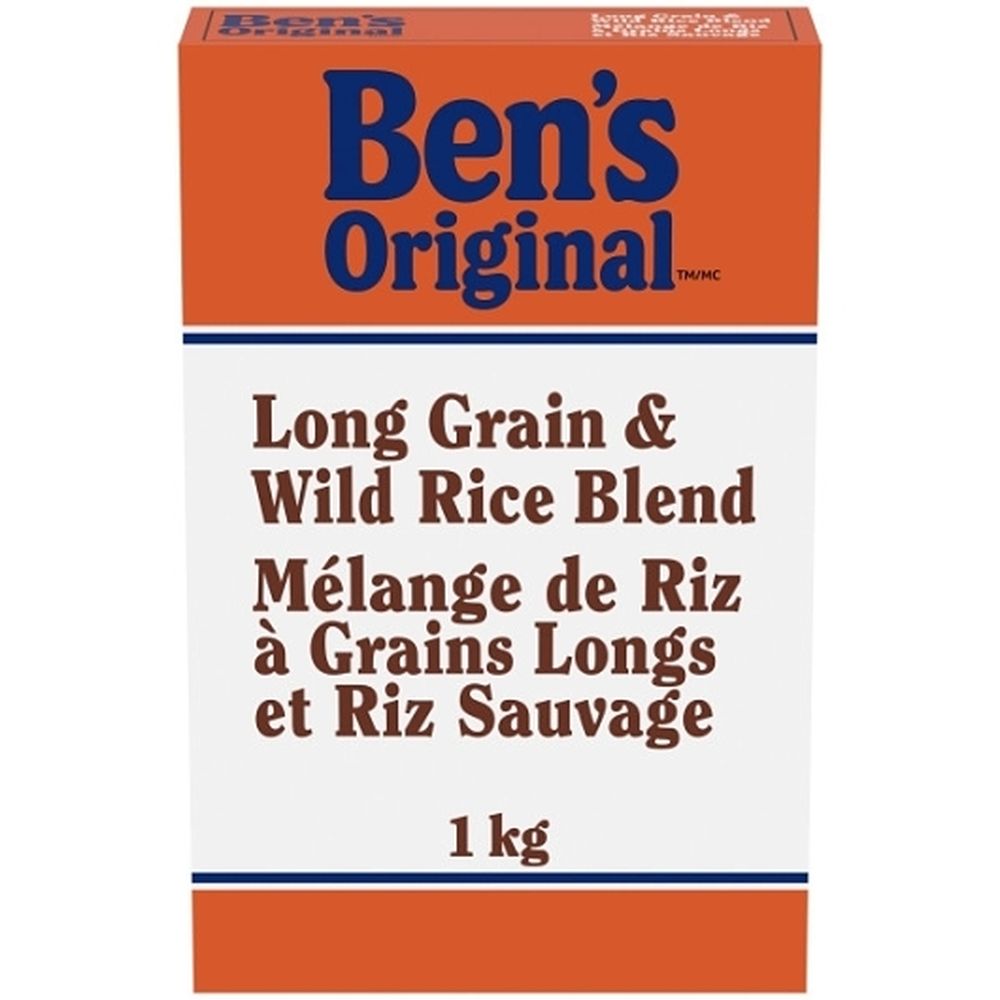 Ben's Original Long Grain And Wild Rice Blend, 1 Kg -- 6 Per Case