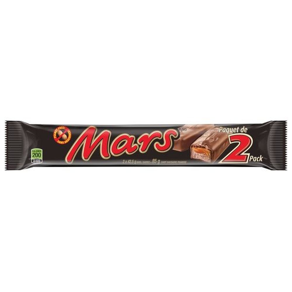 Mars Two Piece Chocolate Candy Bar - King Size, 24 Count -- 6 Per Case