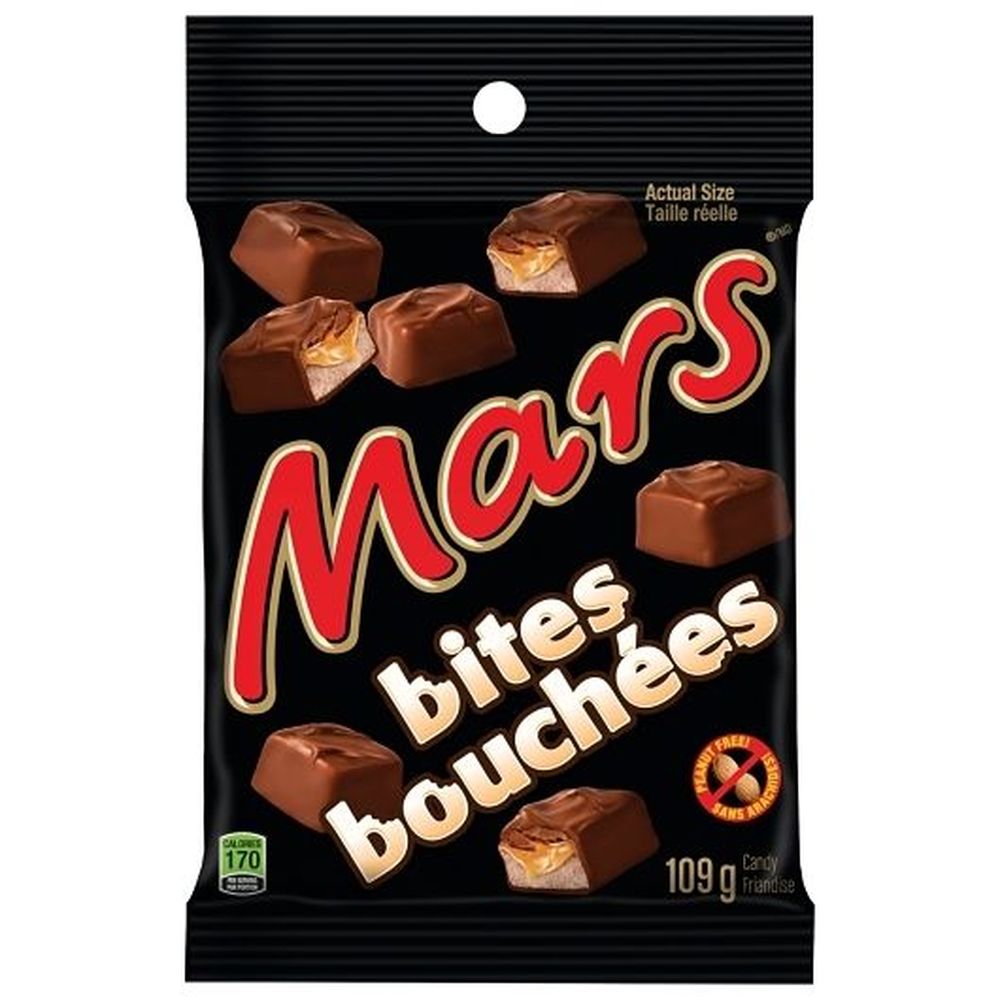 Mars Chocolate Candy Bites, 109 G -- 12 Per Case