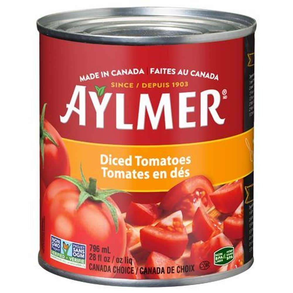 Aylmer Diced Tomatoes, 796 Ml -- 24 Per Case