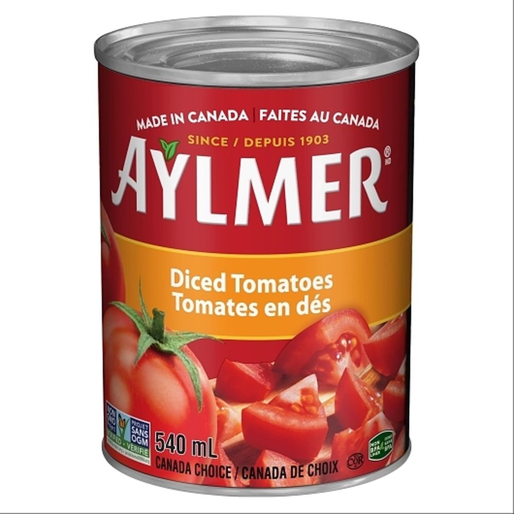 Aylmer Diced Tomatoes, 540 Ml -- 24 Per Case