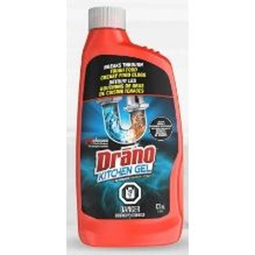Drano Kitchen Gel Clog Remover, 473 Ml -- 6 Per Case