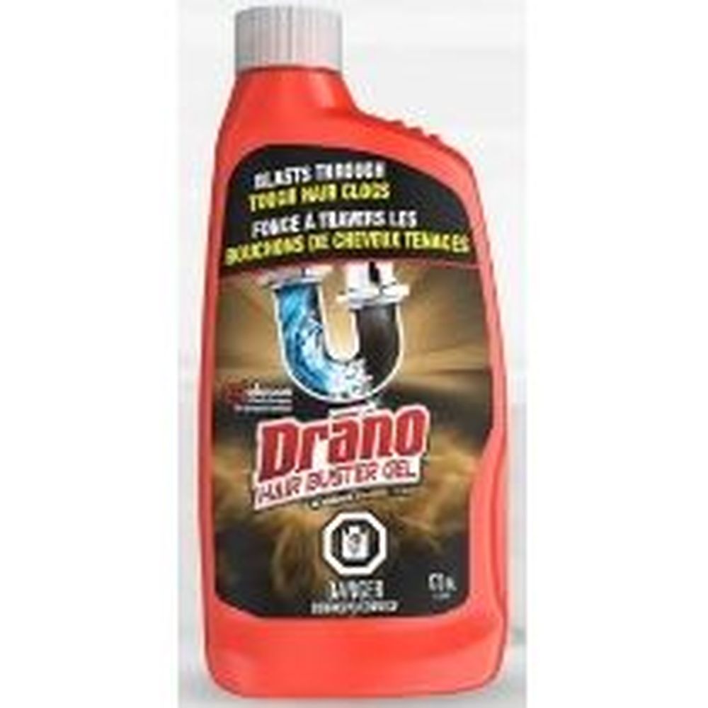 Drano Hair Buster Gel Remover, 473 Ml -- 6 Per Case
