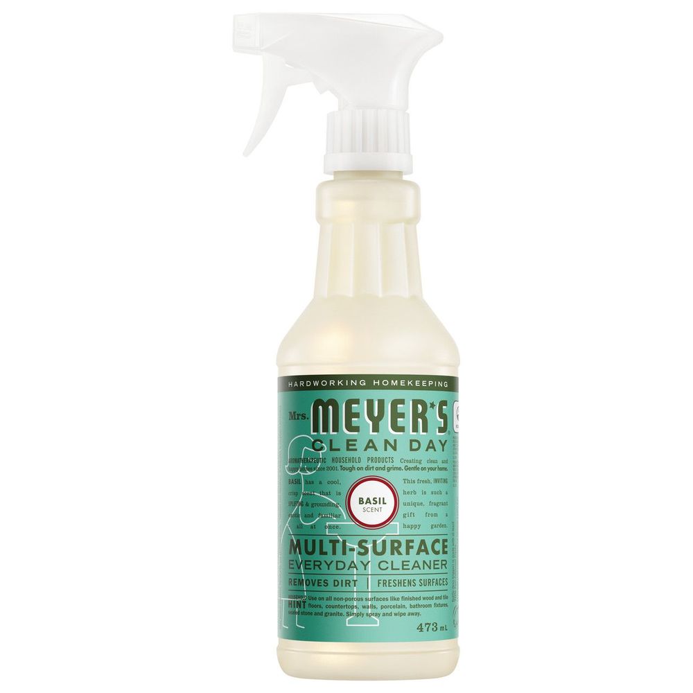 Mrs. Meyer's Clean Day Basil Multi-surface Everyday Cleaner, 473 Ml -- 6 Per Case