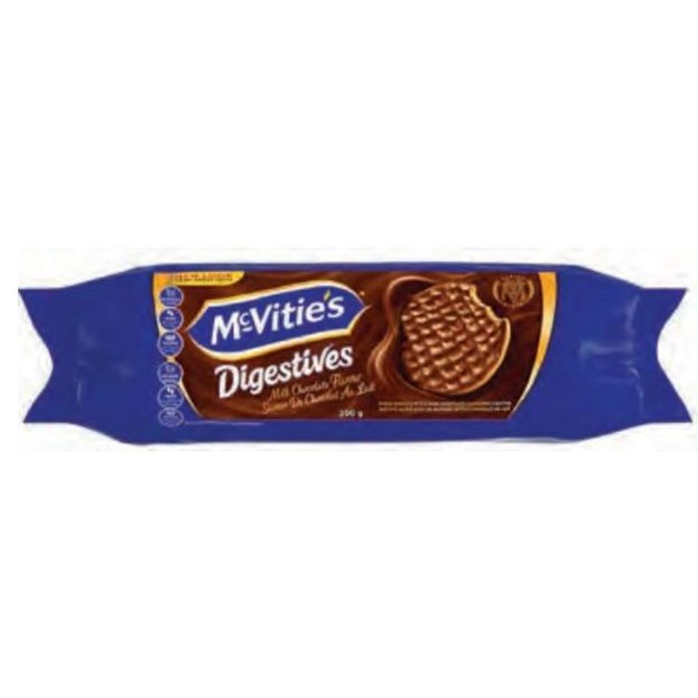 Mcvitie's Digestives Milk Chocolate Biscuit, 300 G -- 12 Per Case