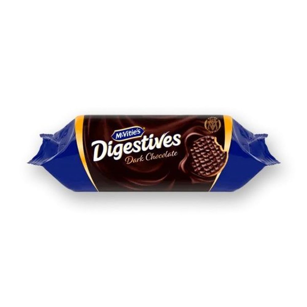 Mcvitie's Digestives Dark Chocolate Biscuit, 300 G -- 12 Per Case