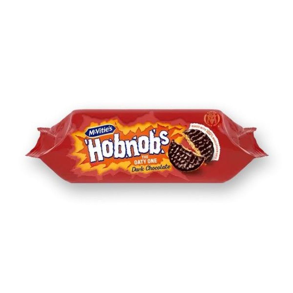 Mcvitie's Hobnobs Dark Chocolate Biscuit, 300 G -- 12 Per Case