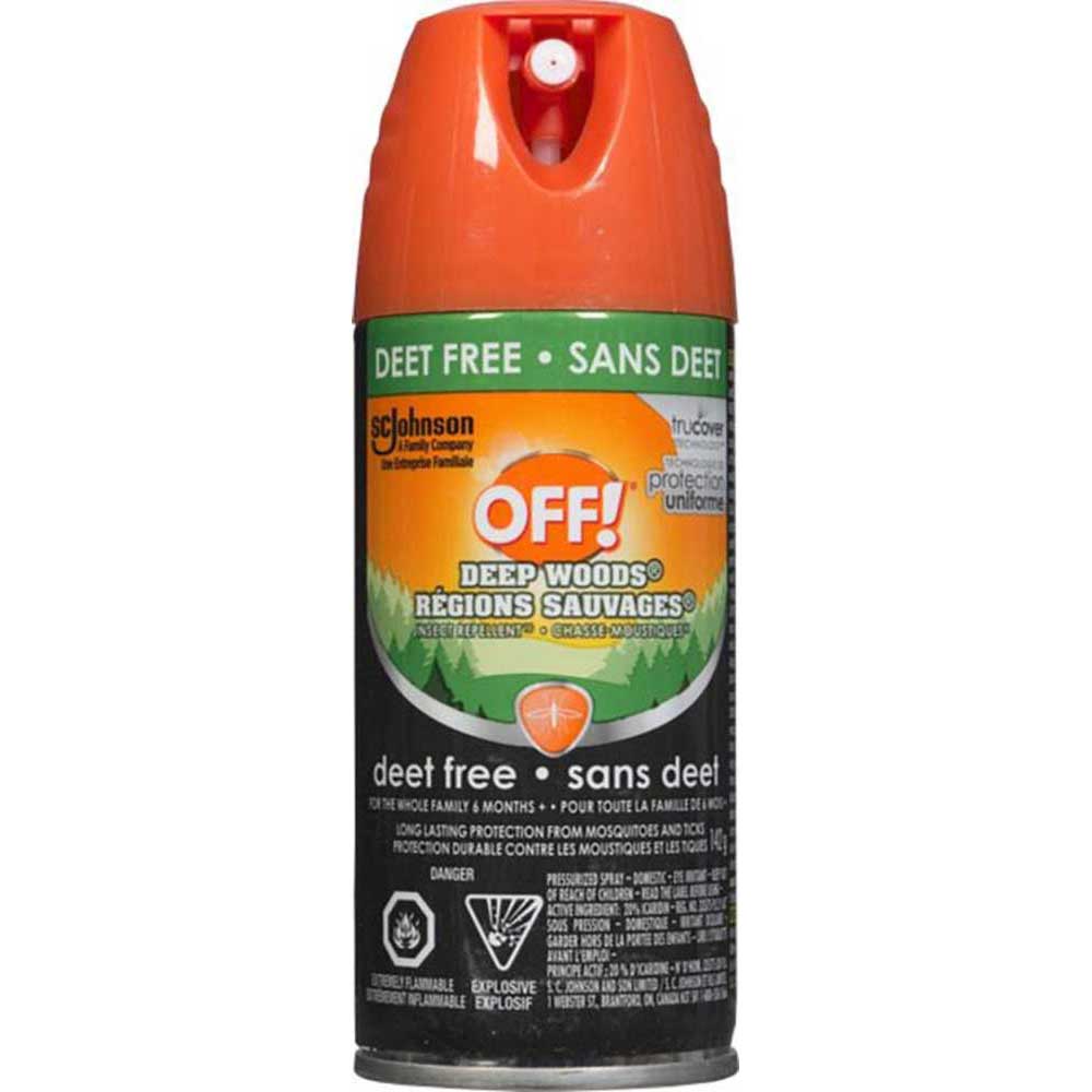 Off! Insectifuge En Aérosol Sans Deet Deep Woods, 142 G -- 12 Par Boîte