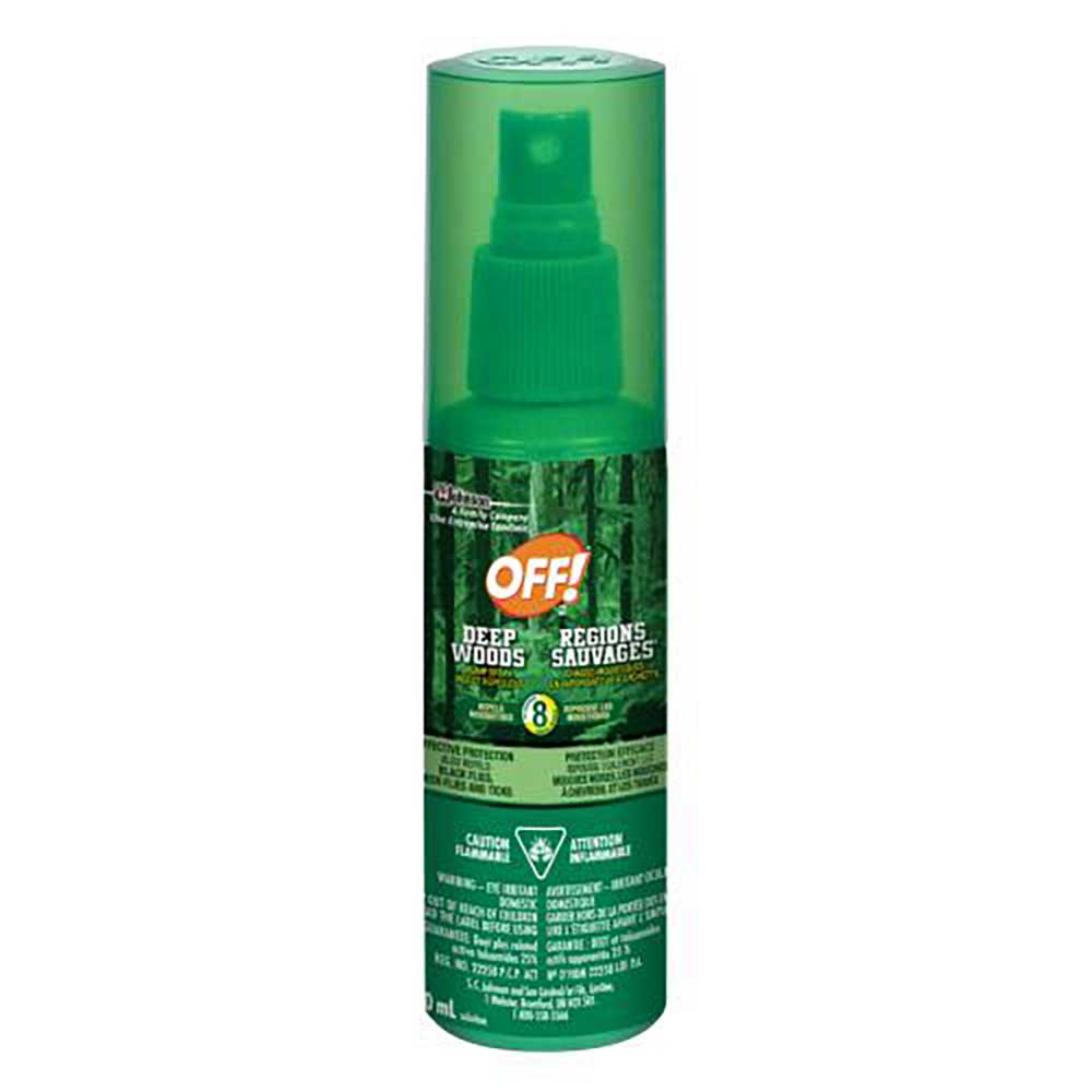 Off! Insectifuge Deep Woods, Vaporisateur À Pompe De 100 Ml -- 12 Par Boîte