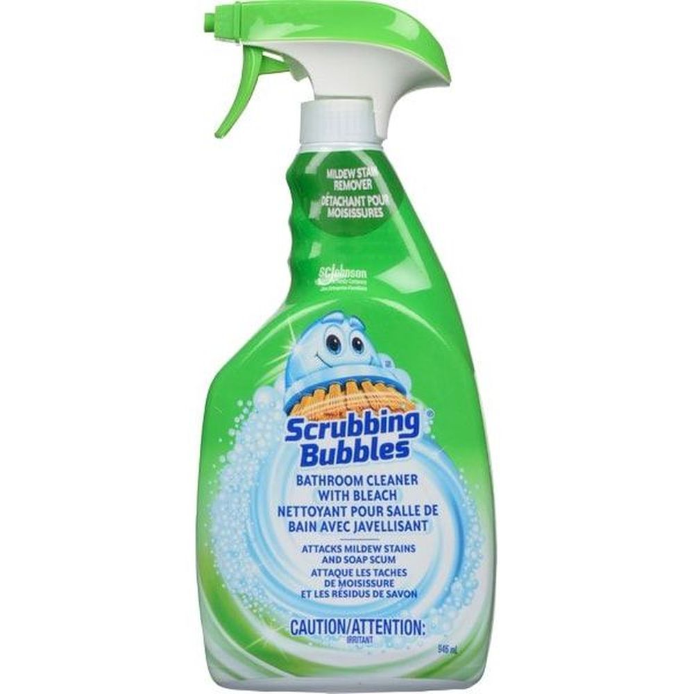 Scrubbing Bubbles Nettoyant Pour Salle De Bain Avec Javel, 950 Ml – 12 Par Boîte